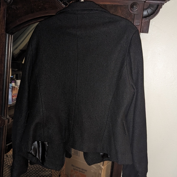 Women's double-breasted wool coat size large. Good looking jacket - Picture 5 of 12